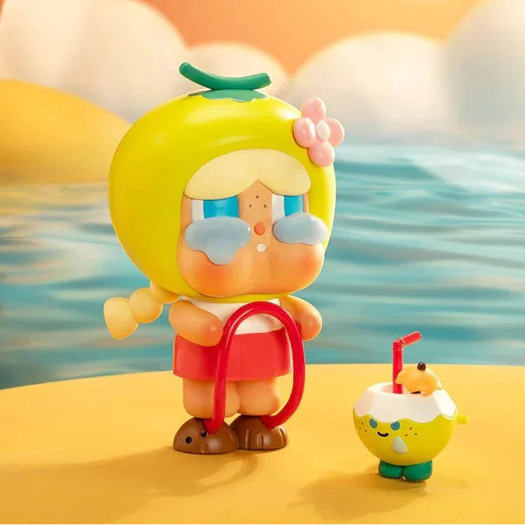 CRYBABY coconut green figure