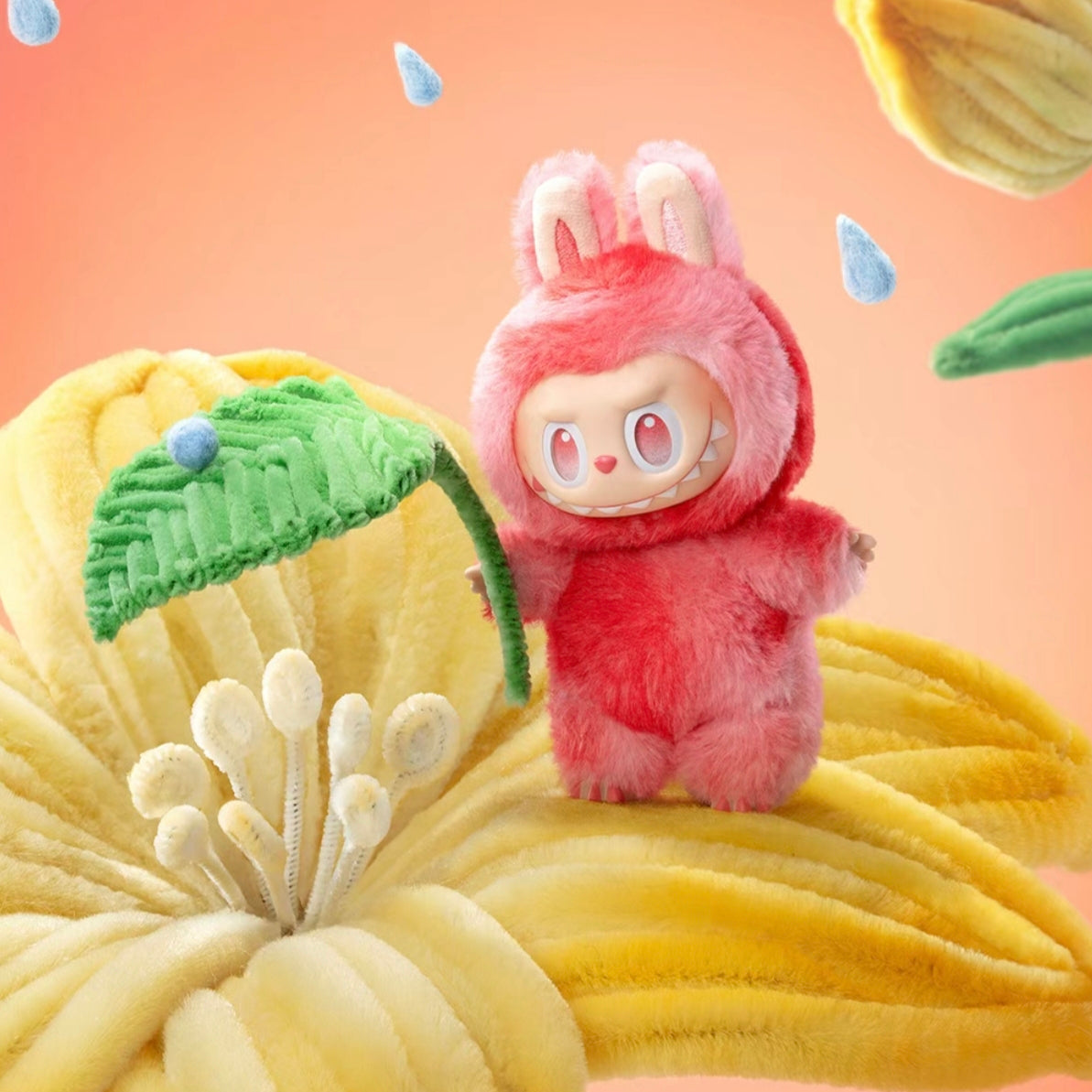 THE MONSTERS LABUBU V3 Big Into Energy Series Plush Dolls Pop Mart Blind Box