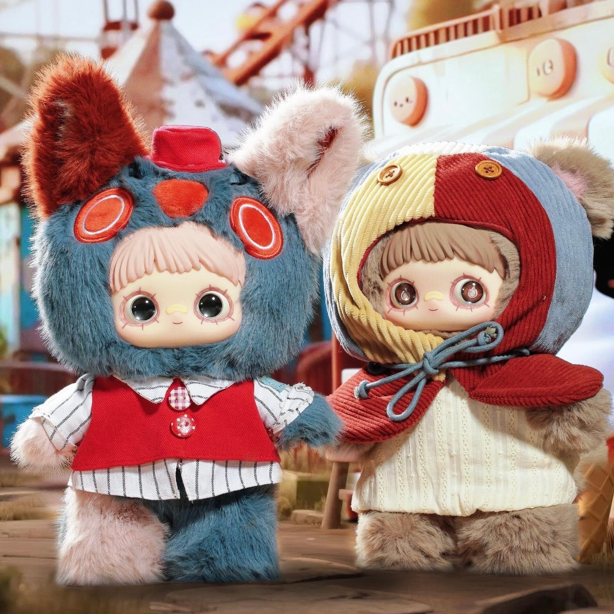 Maymei Forgotten Funfair Series 400% Plush Dolls. Blind Box