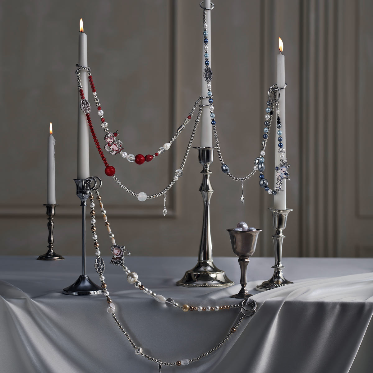 SKULLPANDA The Feast Begins Series Multifunctional Pendant Set