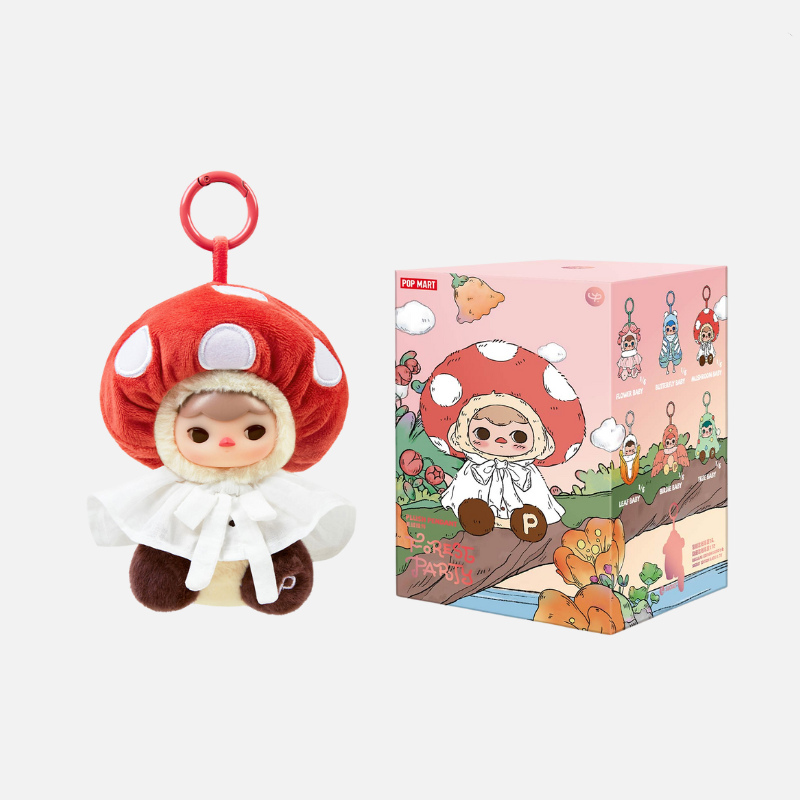 PUCKY Forest Party Series Vinyl Plush Pendant Blind Box. Milan Limited
