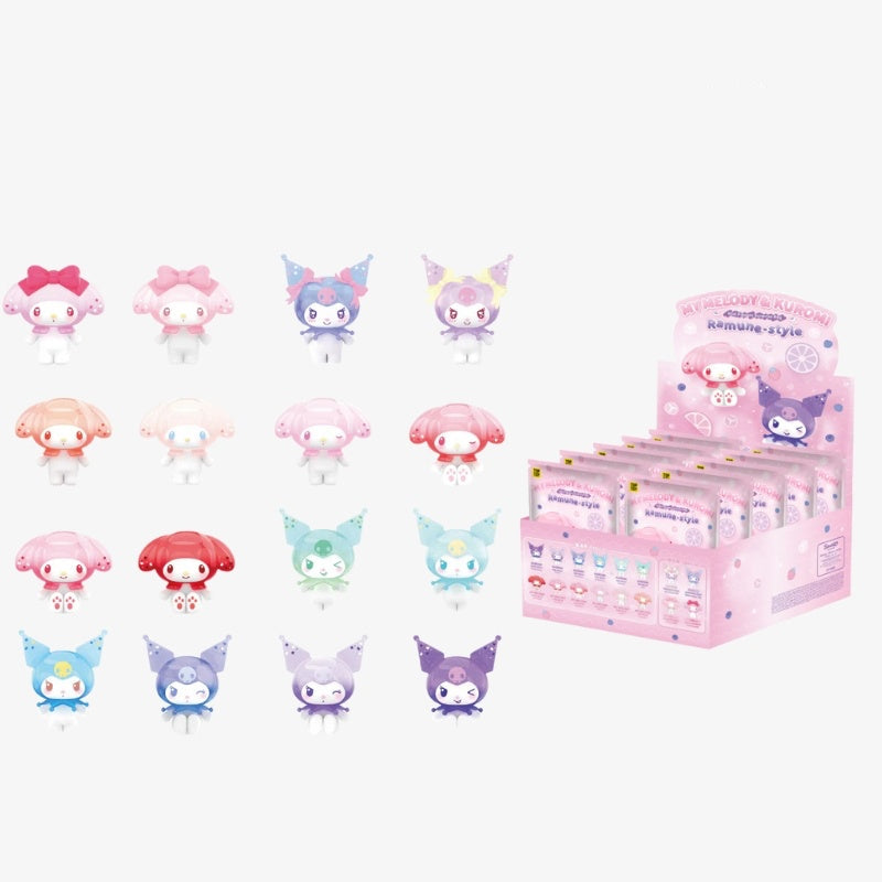 TOP TOY MY MELODY&KUROMI Ramune-Style Mini Figures Surprise Blind Bags