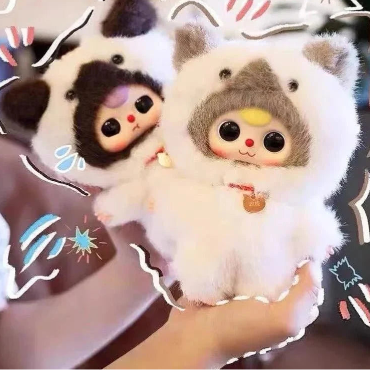 Baby Three-Whose Cat Is This Series Plush Dolls. Blind Box