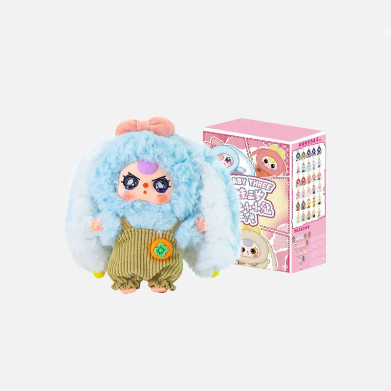 Baby Three Macaron Cute Bunny Series 2 Plush Dolls. Blind Box