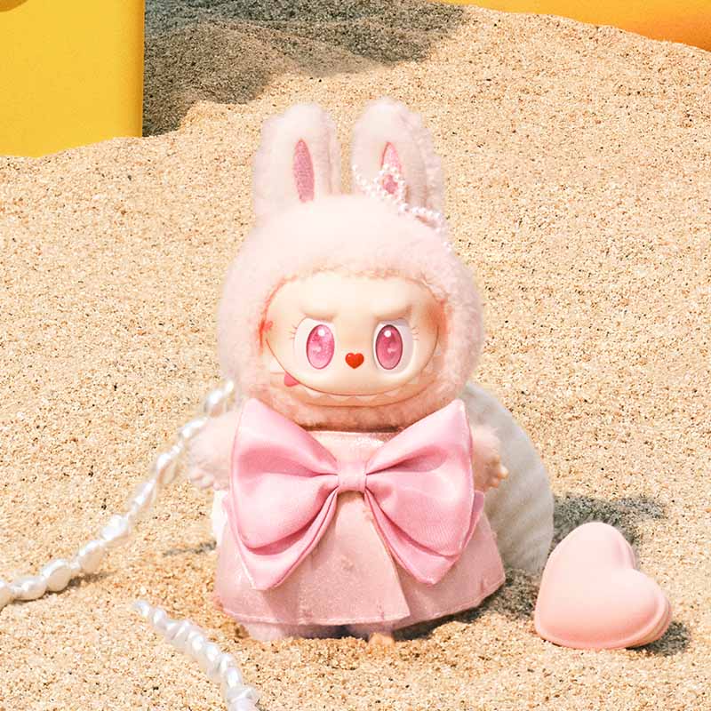 POPMART THE MONSTER MOKOKO Summer sun vinyl plush pendant