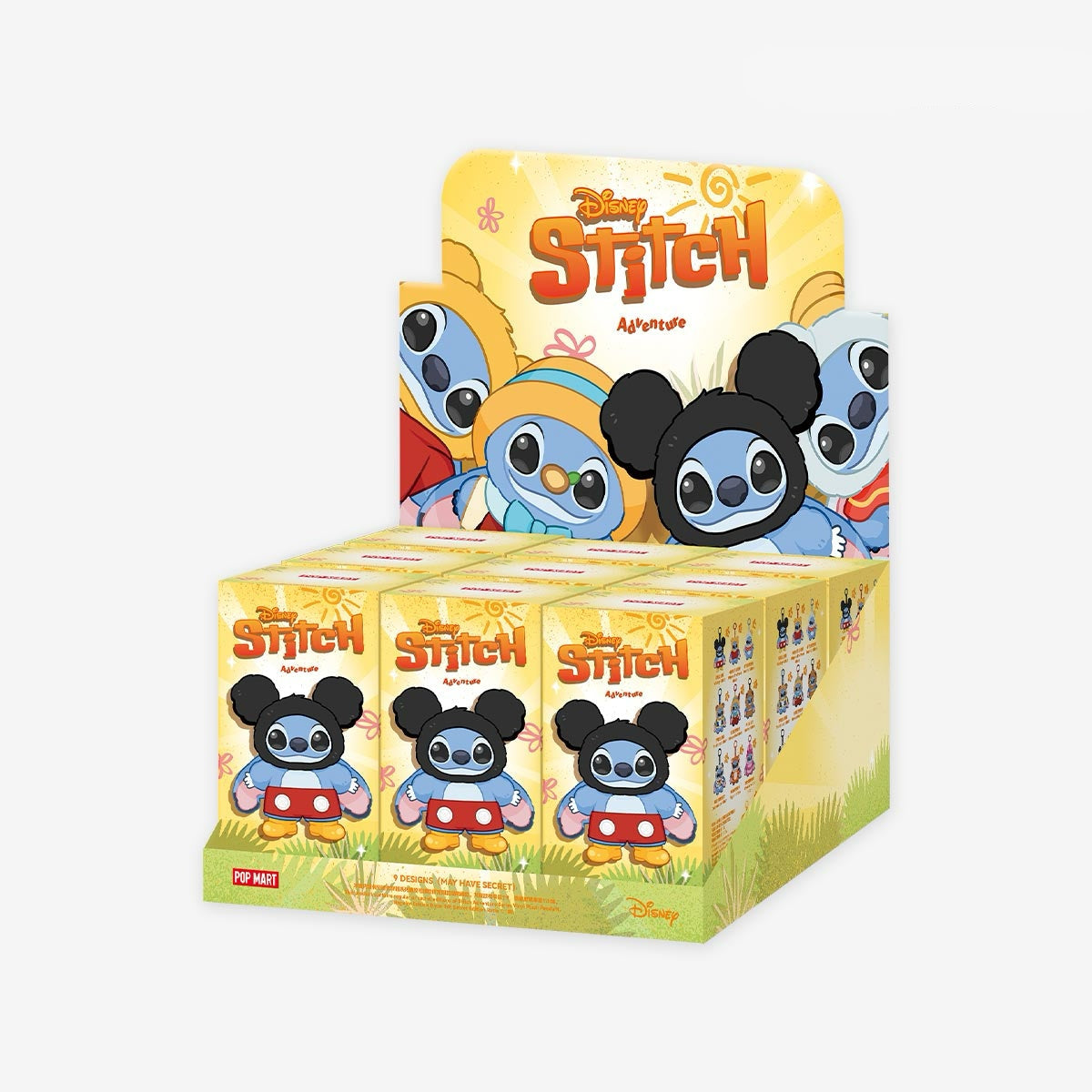 Stitch Adventure Series Vinyl Plush Pendant blind box