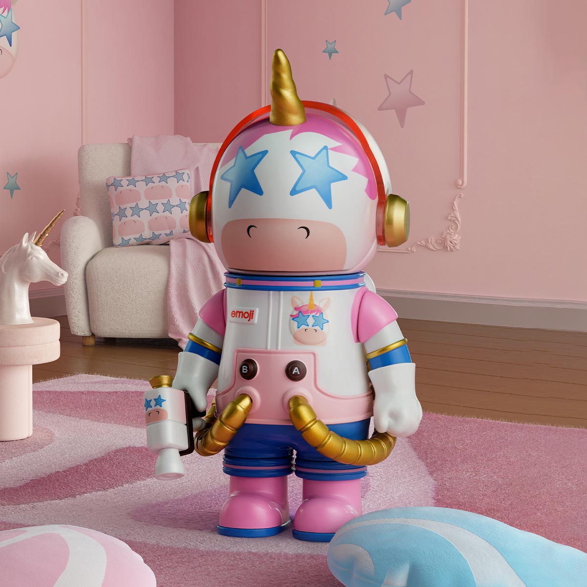 MEGA SPACE MOLLY 100% × emoji？ Series Figures. Blind Box