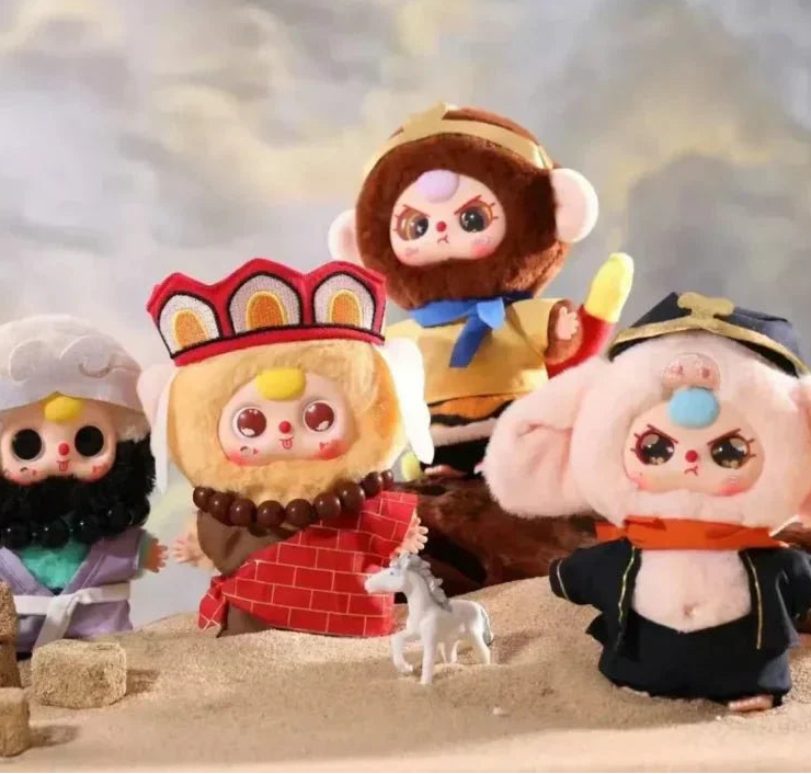 Baby Three Havoc in Heaven Series Plush Dolls. Blind Box