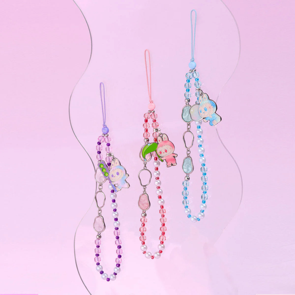 POP MART THE MONSTERS LABUBU Big into Energy Series-Phone Charm Blind Box