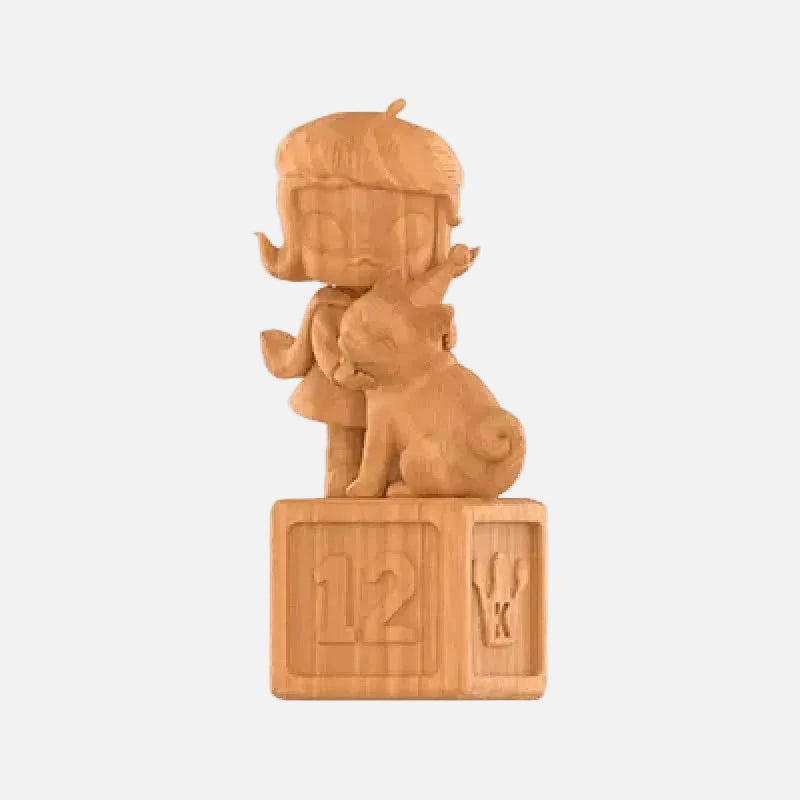 MOLLY Anniversary Statues Classical Retro Series PVC Figures