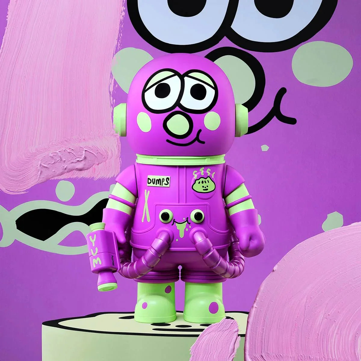 MEGA SPACE MOLLY 400% JON BURGERMAN SPACE CADETS Series Figures. Blind Box