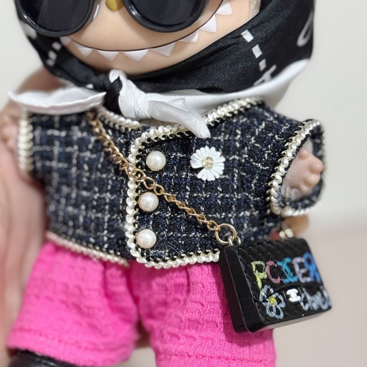 G-Dragon's same style labubu doll clothes（No doll）labubu clothes