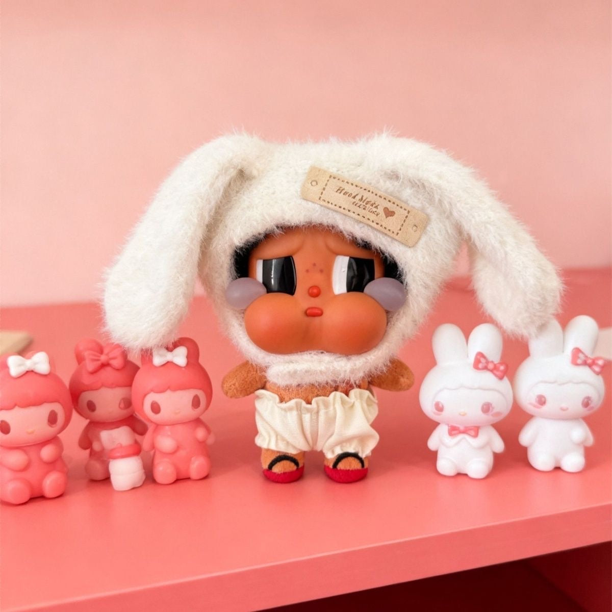 Crybaby Clothes Rabbit plush headgear（No doll）