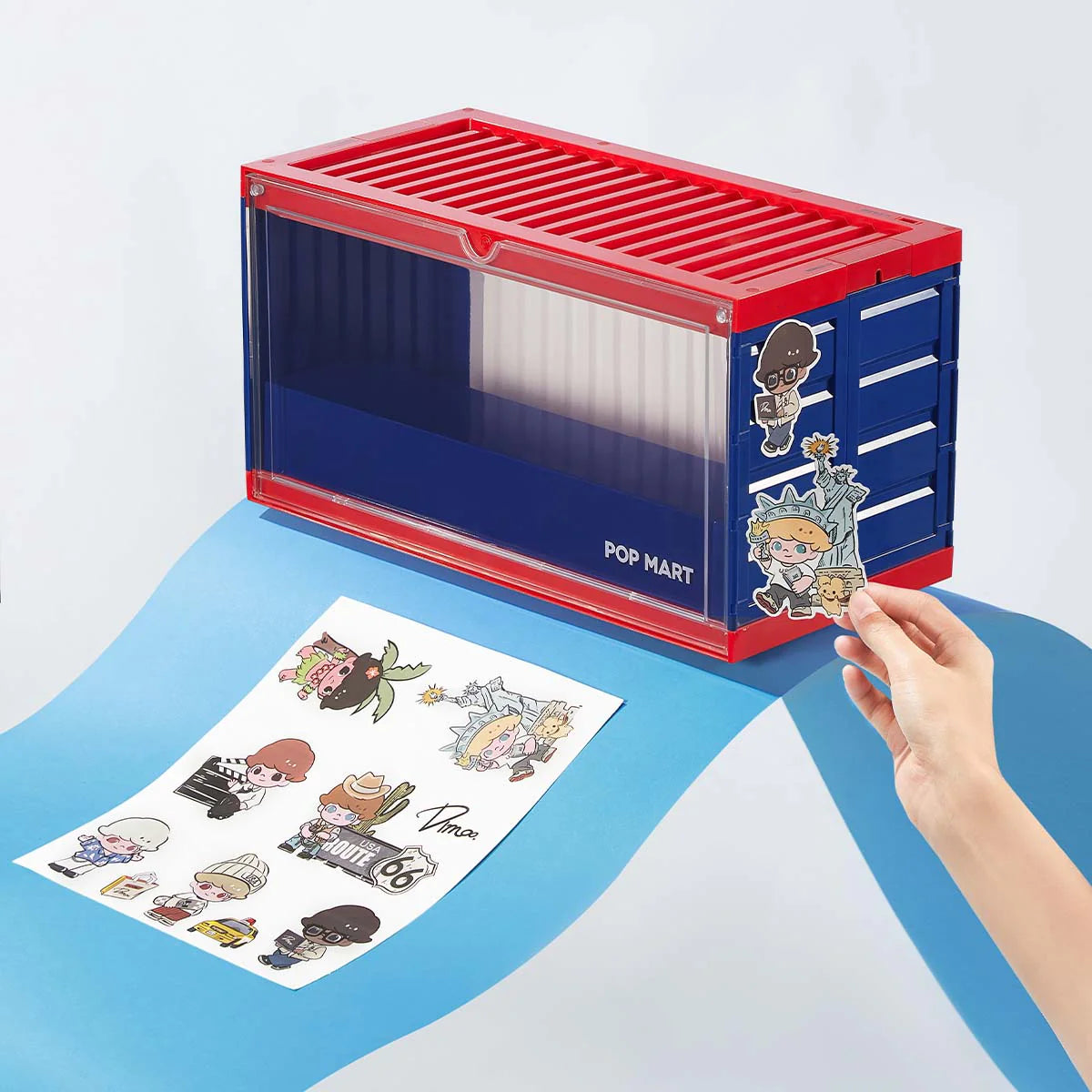 DIMOO'S HOLIDAY IN THE USA SERIES-Luminous Display Container