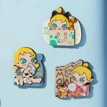 Baby Molly & Baby Tabby Series-Fridge Magnet Blind Box
