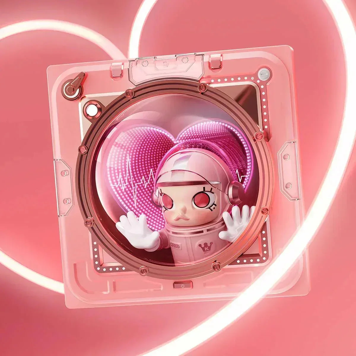 MEGA SPACE MOLLY SMITTEN LOVE《IN SPACE》3D Painting - PopNya