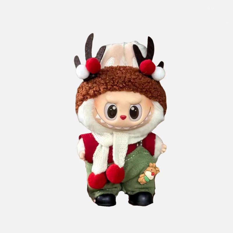 Labubu clothes Christmas Outfit Elk Labubu clothes