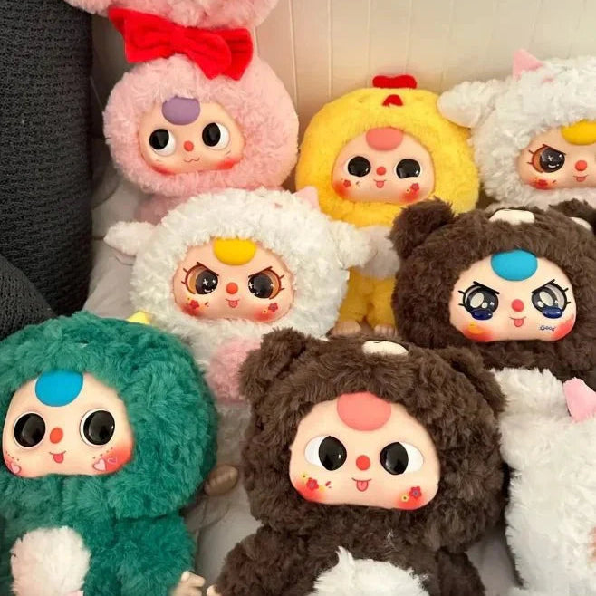Baby Three-400% Big Baby Series Plush Dolls. Blind Box