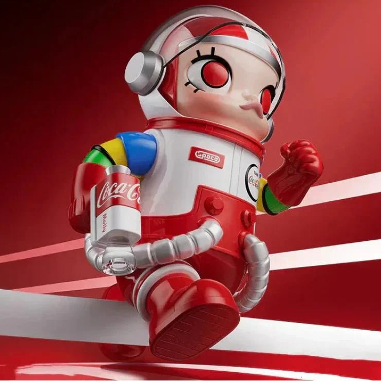 MEGA SPACE MOLLY 400% Coca-Cola 3.0 Series PVC Figure