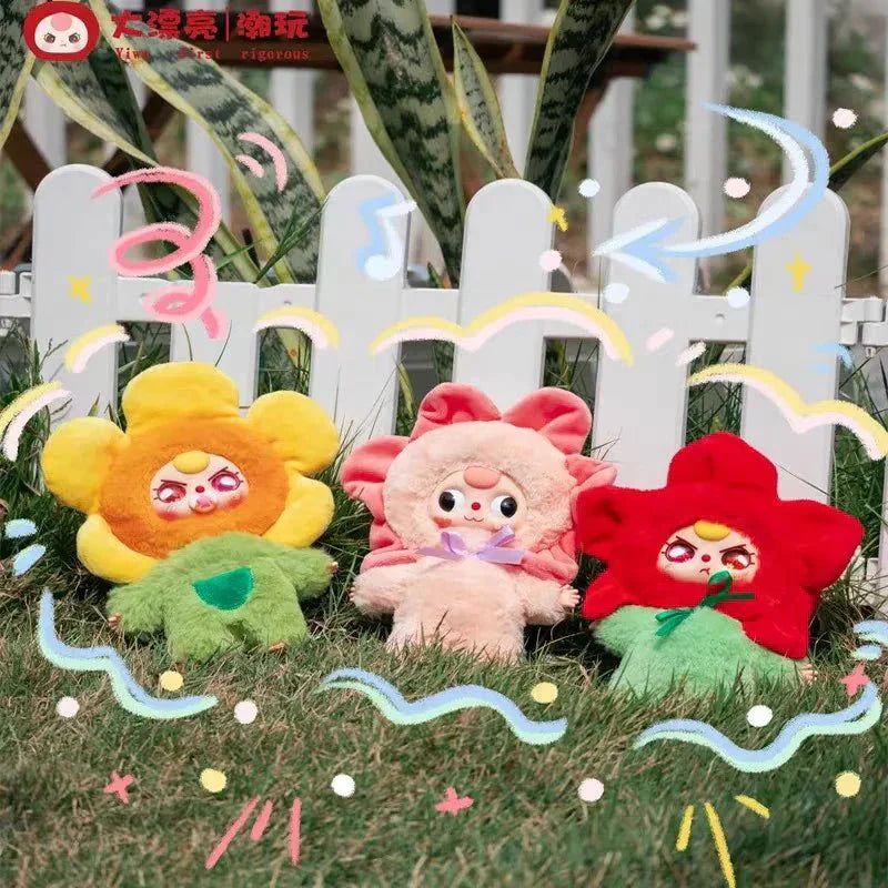 Baby Three Where is Spring Series Plush Dolls. Blind Box
