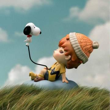 Hirono × Snoopy Figure