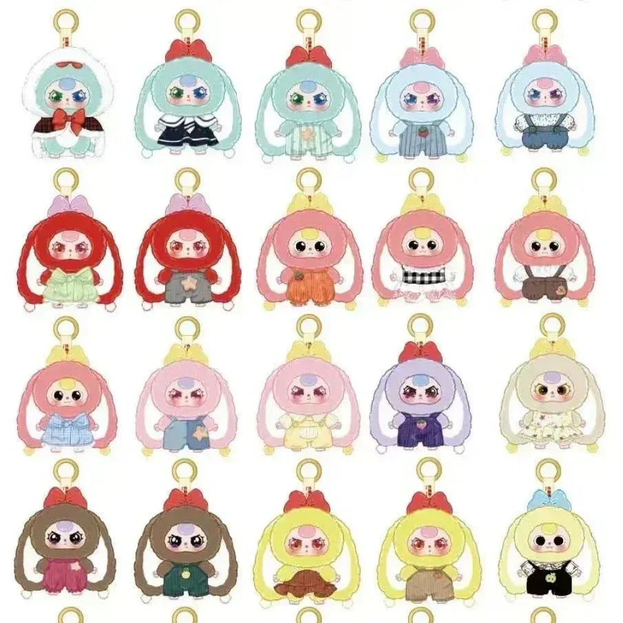 Baby Three Macaron Cute Bunny Series 2 Plush Dolls. Blind Box - PopNya