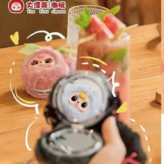 Baby Three Vanity Mirror Series Plush Dolls. Blind Box