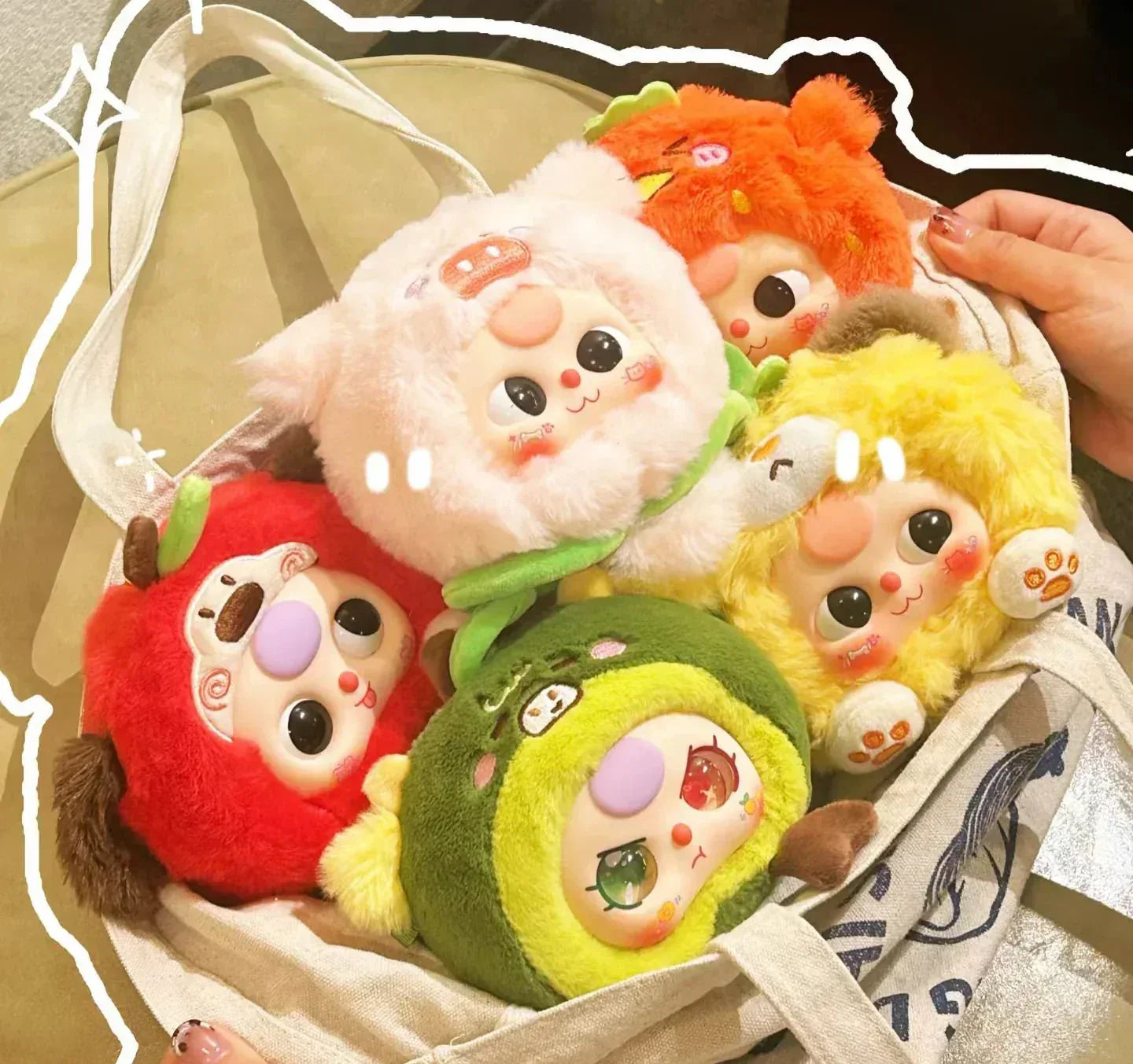 Baby Three Really Love You Series Plush Dolls. Blind Box - PopNya