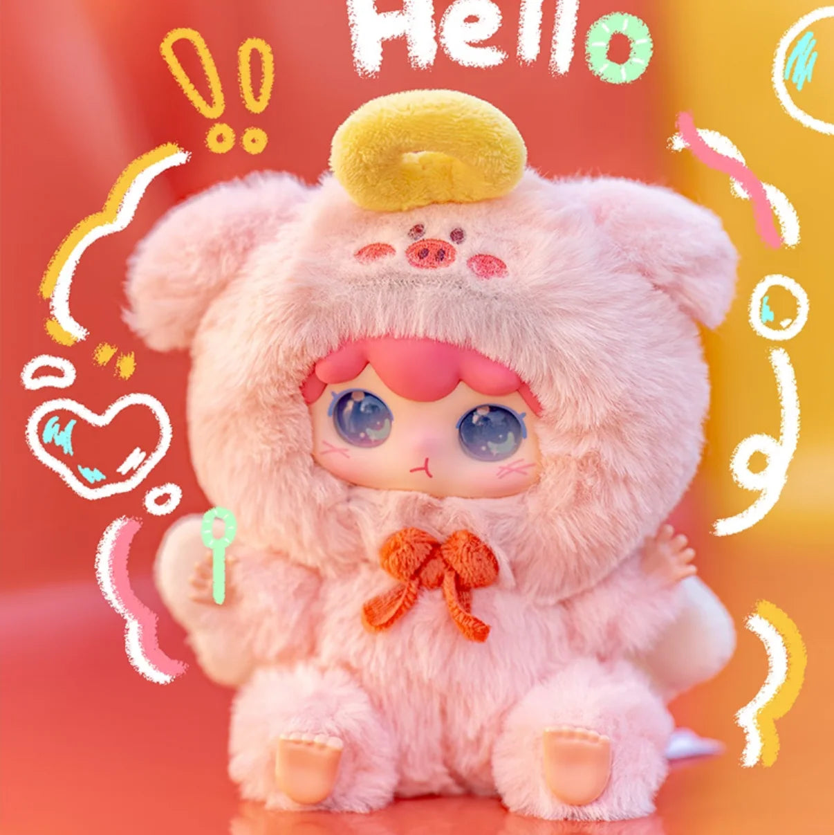 baby three kimipapa Animal series plush blind box
