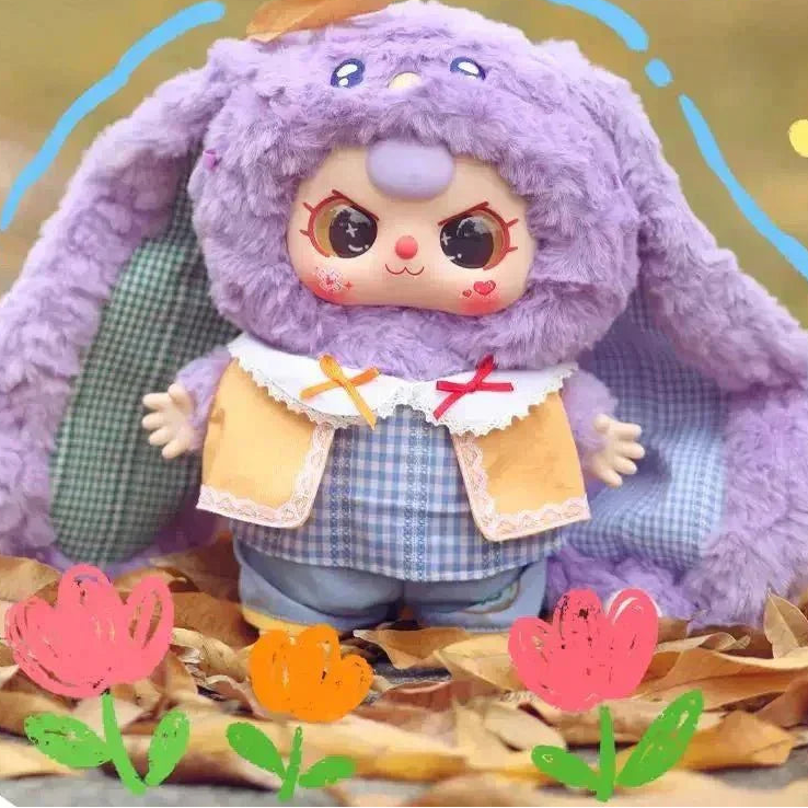 Baby Three 400% V2 Series Plush Dolls. Blind Box