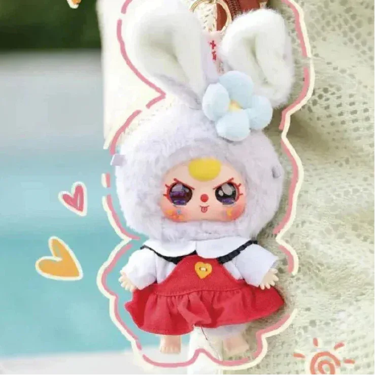 Baby Three Macaron Cute Bunny Series Plush Dolls. Blind Box - PopNya
