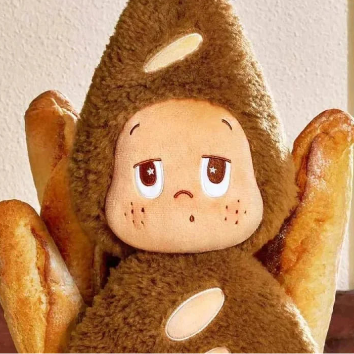 Twinkle Twinkle Delicious Moments Plush Baguette Pillow 50cm