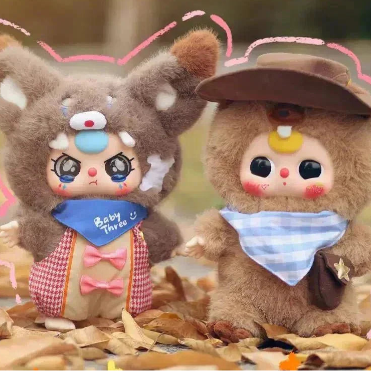Baby Three 400% V2 Series Plush Dolls. Blind Box