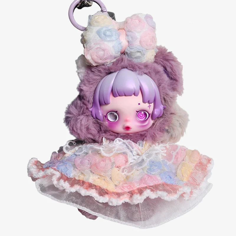 skullpanda clothes Brick powder skirt (hair accessory skirt)