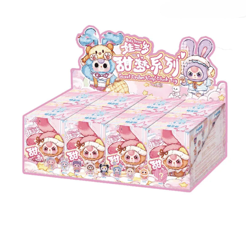 Baby Three Sweet Dream 100% Series Plush Dolls, Blind Box