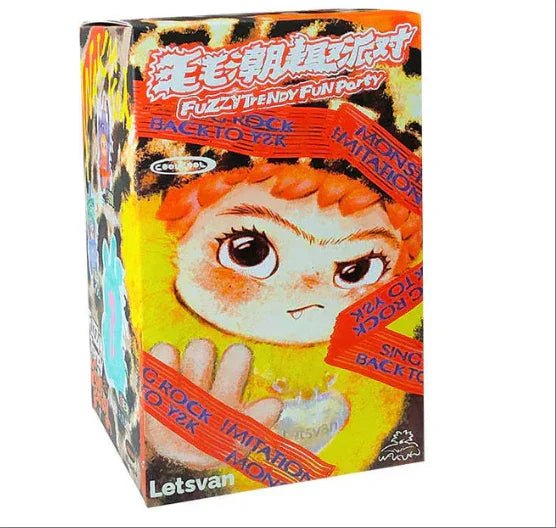 WAKUKU Fuzzy Trendy Fun Party Series Plush Dolls. Blind Box