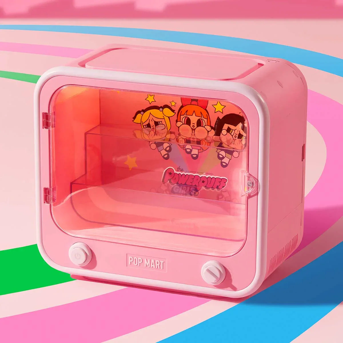 CRYBABY × Powerpuff Girls Series-TV Set Luminous Display Container - PopNya