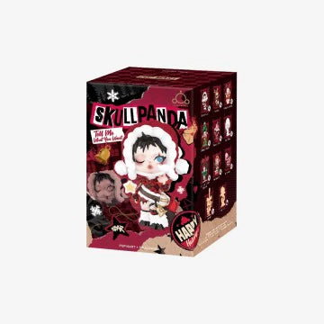 POP MART Skullpanda Tell Me What You Want Series Figures, Blind Box, Christmas Theme