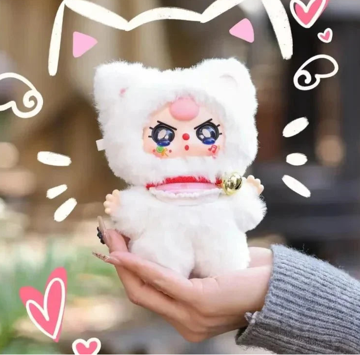 Baby Three Billionaires Cat Series Plush Dolls. Blind Box