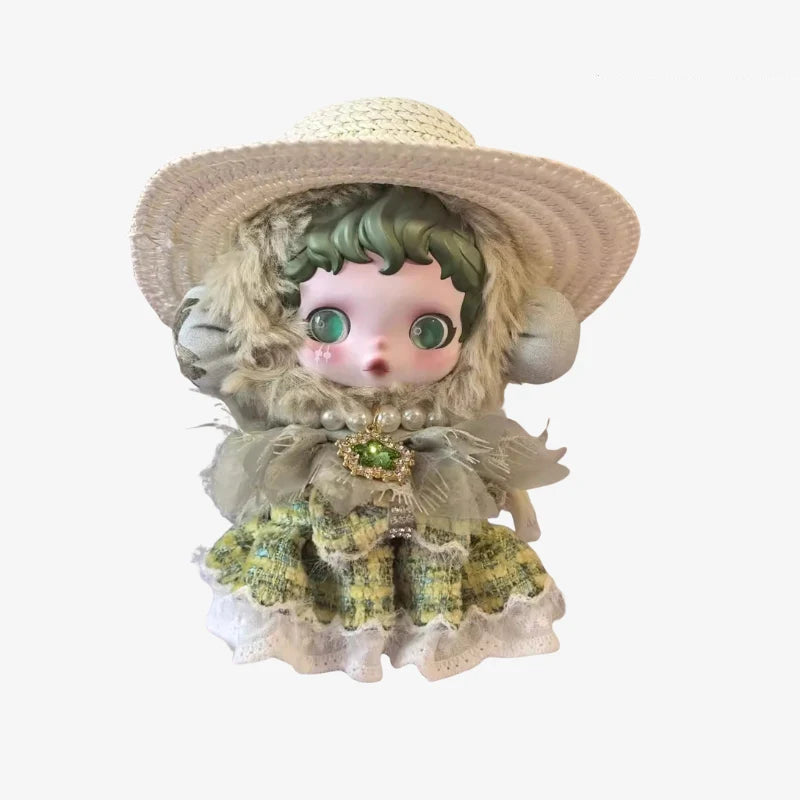 skullpanda clothes Jasmine Green Fragrant Wind Set