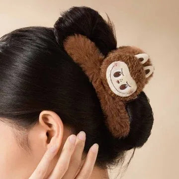 THE MONSTERS Classic Series-LABUBU Plush Hair clip - PopNya