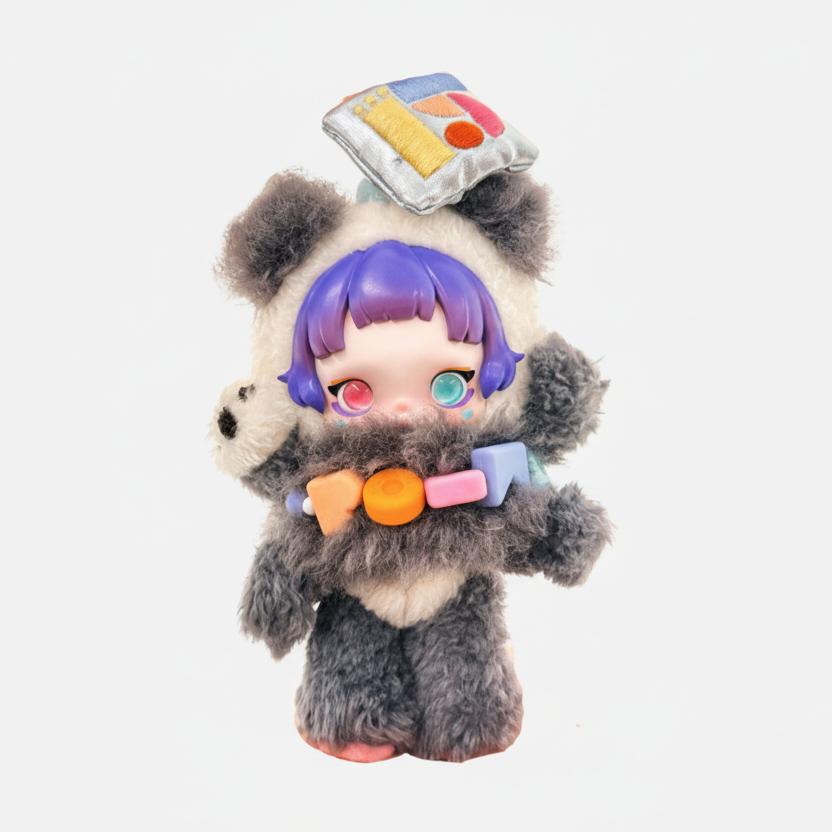 POPMART SKULLPANDA Employee Limited Edition Set Vinyl plush pendant