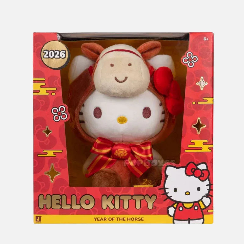 Hello kitty New Year Year of the Horse limited edition plush cartoon doll