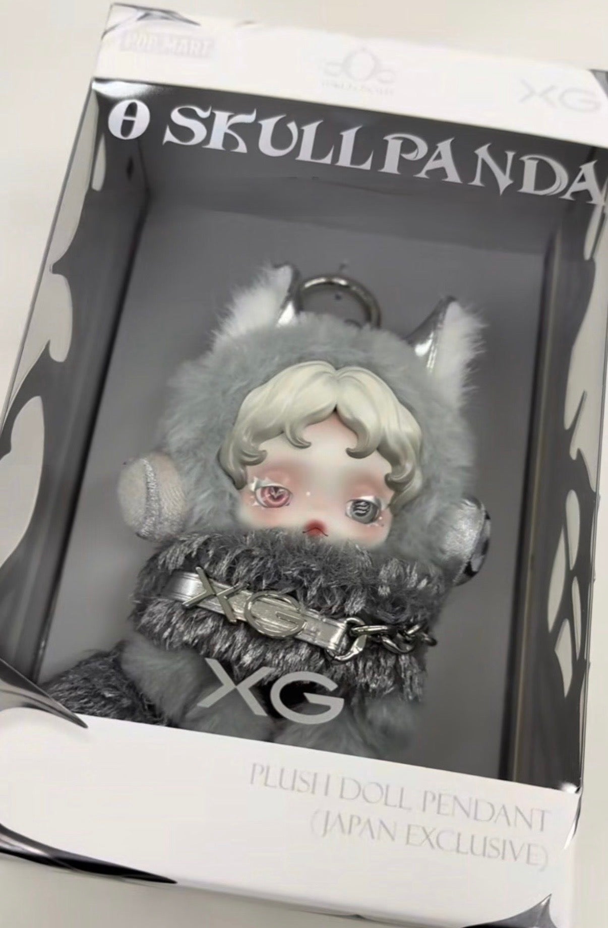 SKULLPANDA XG Plush Doll Pendant Japan Exclusive