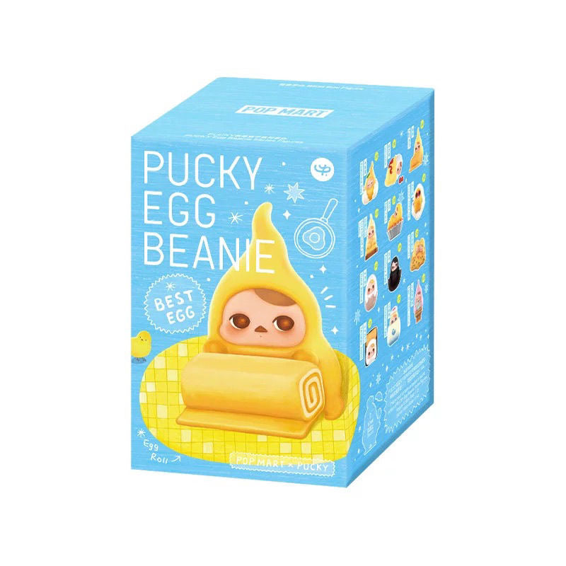PUCKY Egg Beanie Series Figures, Blind Box