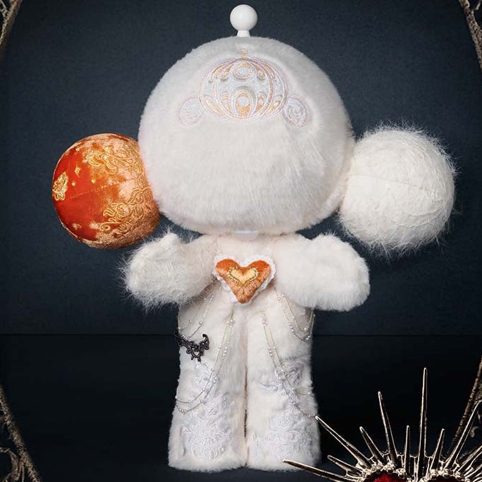 MEGA α SKULLPANDA 400% White Moon