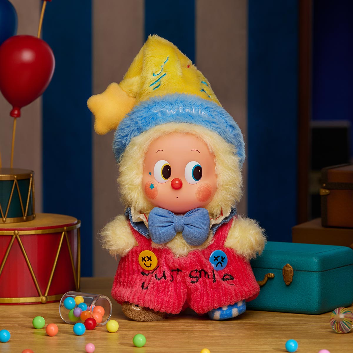 Labubu The Monsters Why So Serious Series Plush Pendant POP MART Blind Box