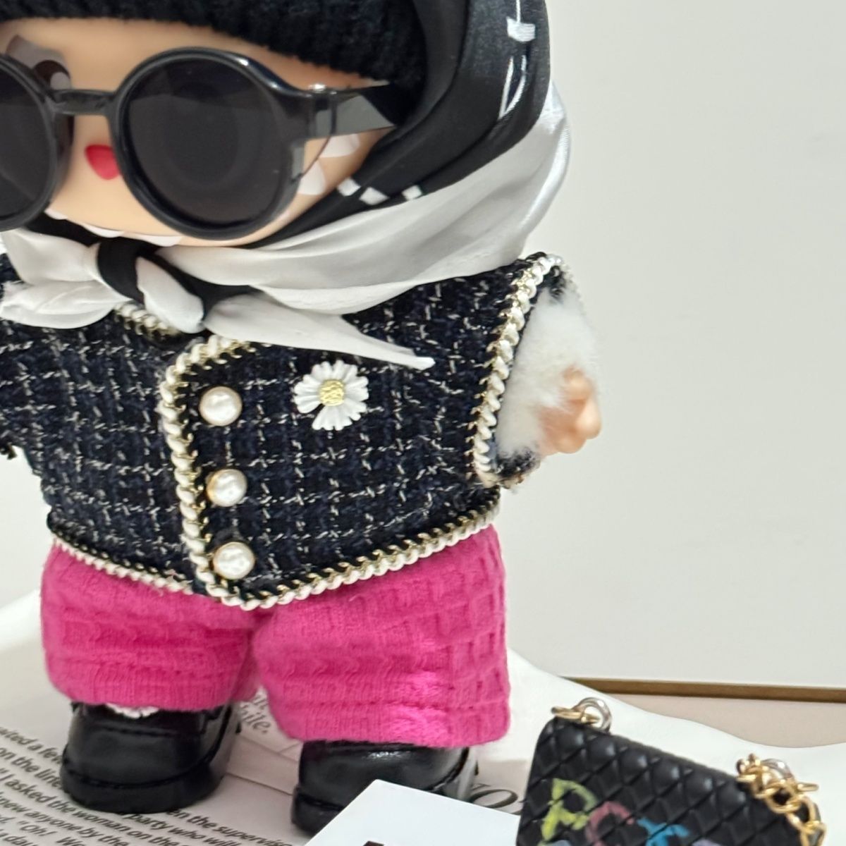 G-Dragon's same style labubu doll clothes（No doll）labubu clothes