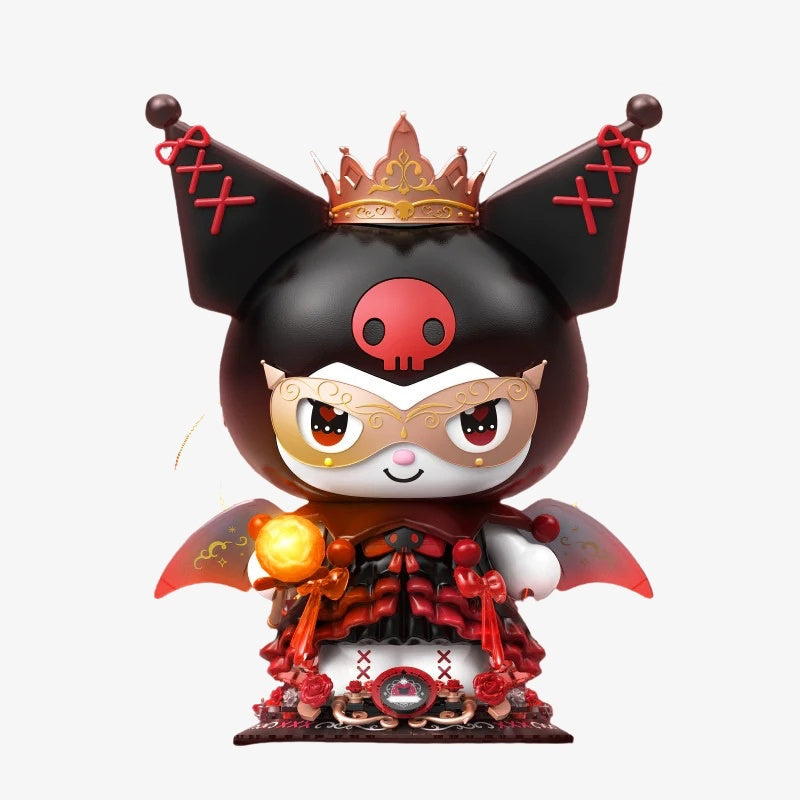 TOP TOY Kuromi Dark Castle Night Building Blocks Figure 450+Pcs