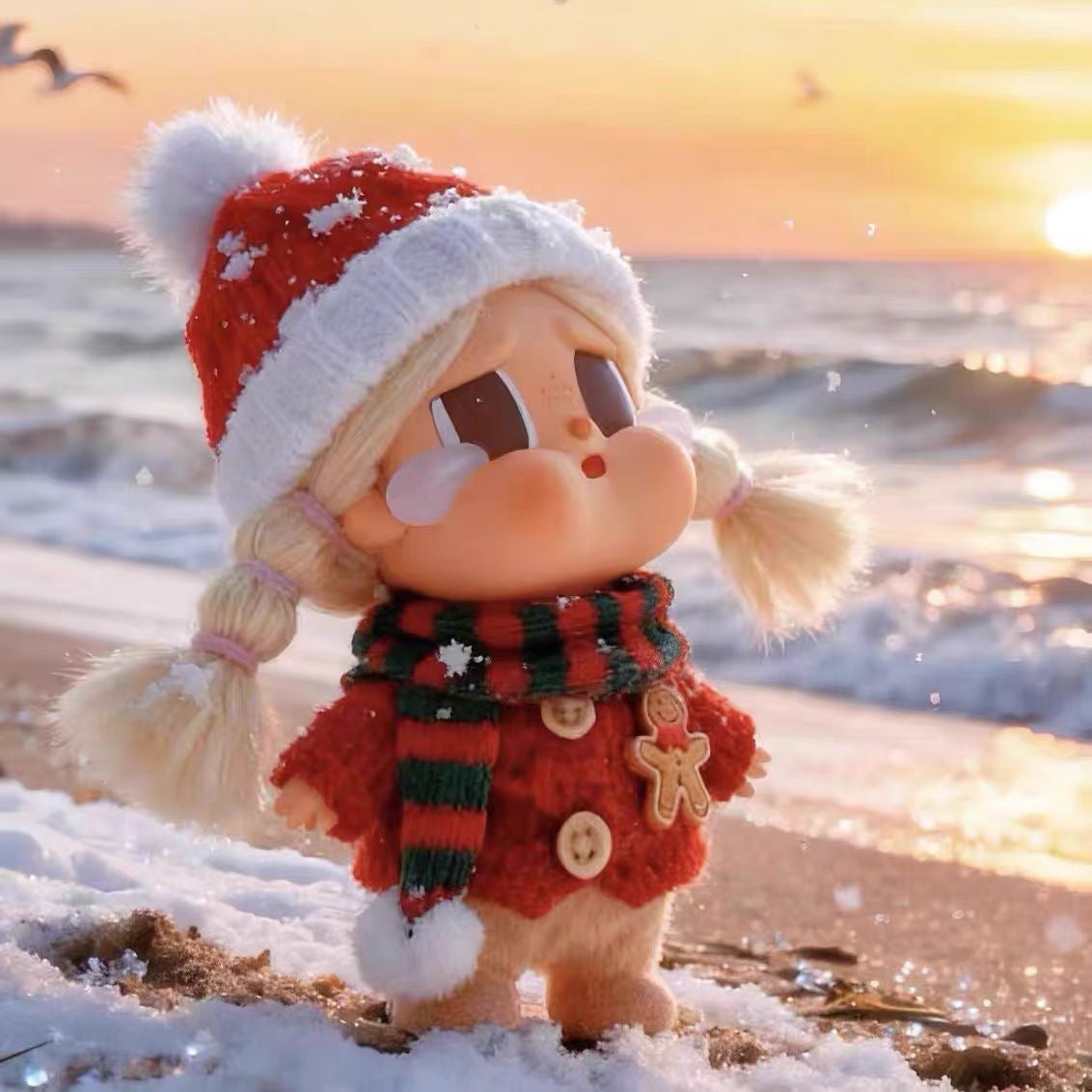 Crybaby Clothes Christmas gingerbread man（No doll）